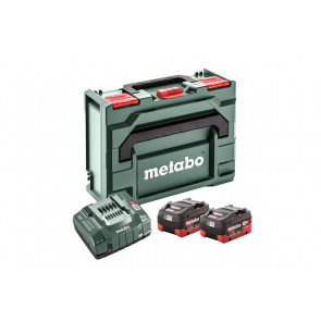 Metabo 2 x LiHD 5.5 Ah ASC Ultra Basic-Set LiHD Partner + kufr